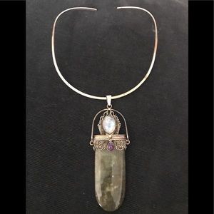New Precious Stone Necklace